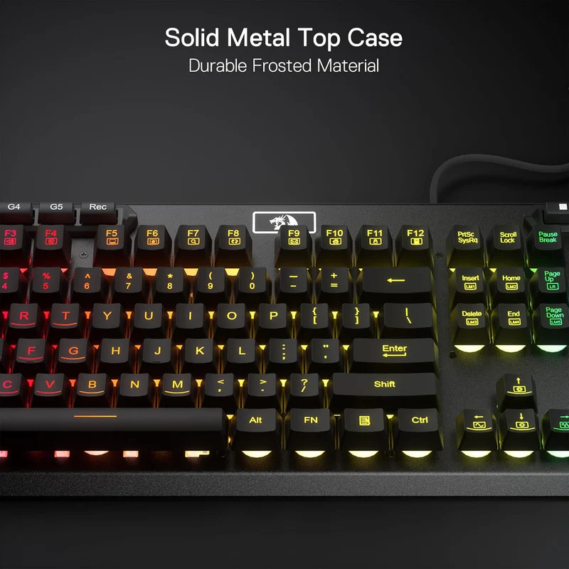 Redragon K688 Wireless Mechanical Keyboard, 3 Mode Gasket Mounted Rgb Gaming Redragon K688 Wireless Mechanical Keyboard, 3 Mode Gasket Mounted Rgb Gaming