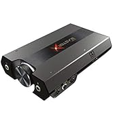 Sound BlasterX G6 Hi-Res 130dB 32bit/384kHz Gaming DAC, External USB Sound Card with Xamp Headpho...
