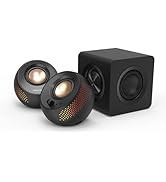Creative Pebble X Plus 2.1 USB-C Computer Speakers with Subwoofer and Customizable RGB Lighting, ...