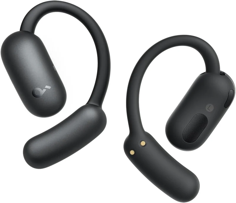 soundcore AeroFit 2 by Anker, Open-Ear Headphones, Real-Time Translation Earbuds, 4 Adjustable