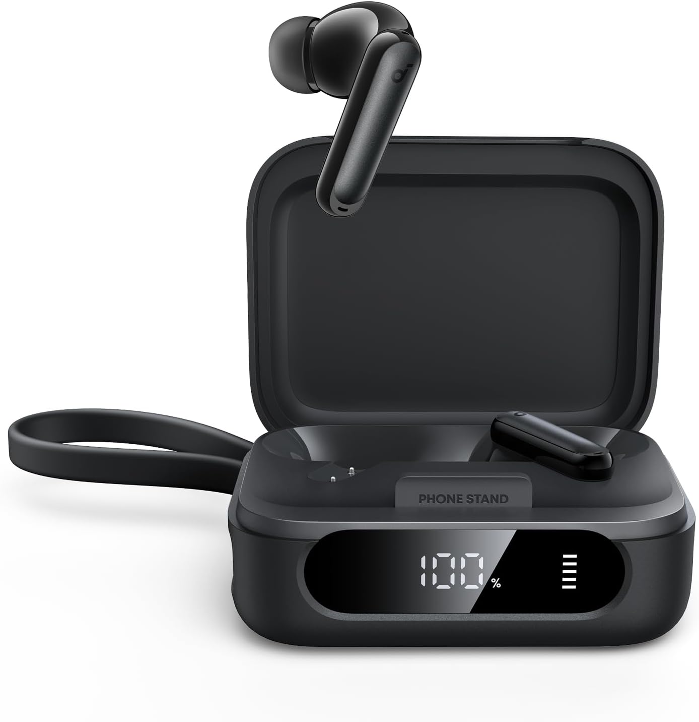 anker Soundcore P41i EarPhones Adaptive Noise Cancelling Earbuds with Portable Phone Charger and Built-in Lightning Adapter Black