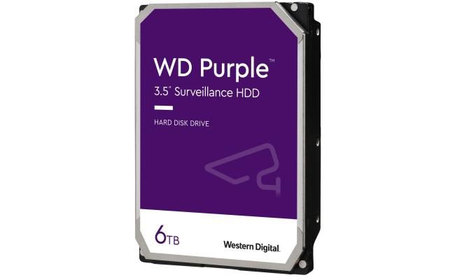 WD 6TB WD Purple Surveillance HDD SATA 6 Gb/s 256 MB Cache 3.5
