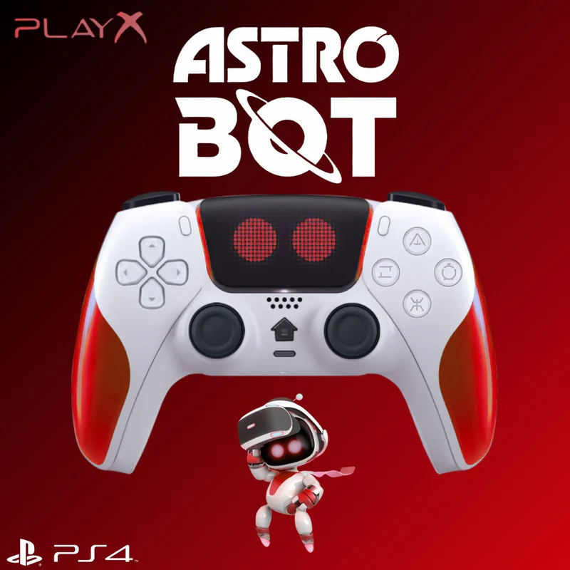 Playx Wireless gaming Controller for Ps4 (astro Bot)