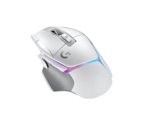 Logitech G502 X Plus Lightspeed Wireless RGB Gaming Mouse - Optical Mouse with LIGHTFORCE Hybrid switches, LIGHTSYNC RGB, Hero 25K Gaming Sensor, Compatible with PC - macOS/Windows - WhiteLIGHTFORCE SWITCHESLIGHTSPEED WIRELESSHERO 25K SENSORPERFECT PAIR Logitech G502 X Plus Lightspeed Wireless RGB Gaming Mouse - Optical Mouse with LIGHTFORCE Hybrid switches, LIGHTSYNC RGB, Hero 25K Gaming Sensor, Compatible with PC - macOS/Windows - WhiteLIGHTFORCE SWITCHESLIGHTSPEED WIRELESSHERO 25K SENSORPERFECT PAIR