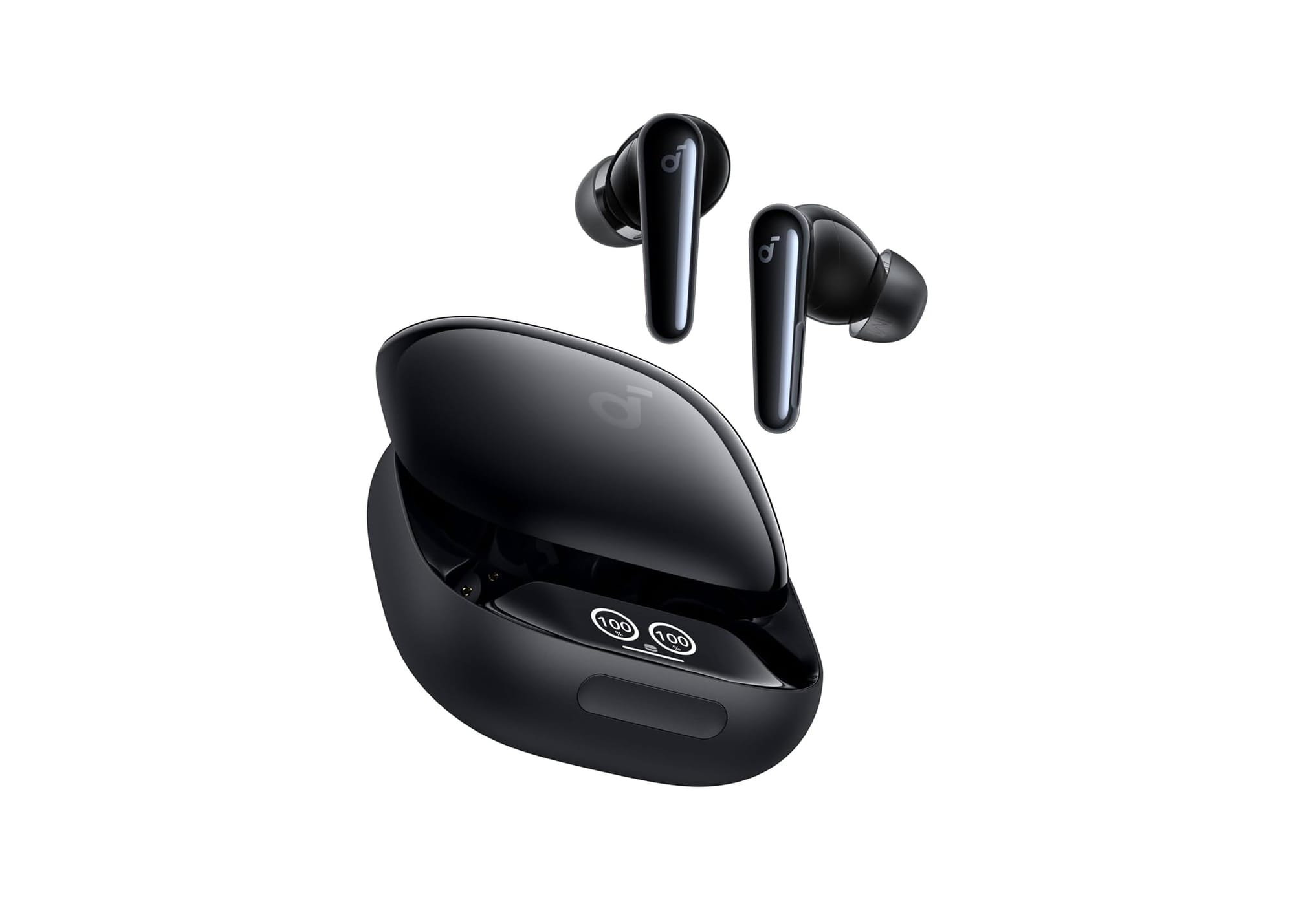 Anker Soundcore Liberty 4 Pro by Anker, Noise Cancelling Wireless Earbuds, 7-Sensor and Real-Time Adaptive Noise Cancelling, 2× Faster Charging, Studio-Level Hi-Fi Music