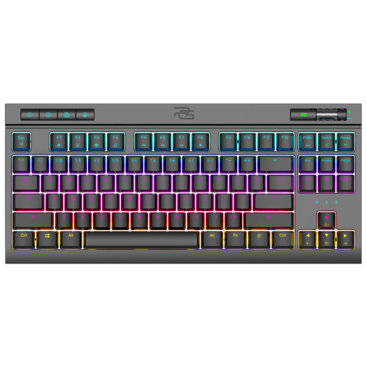 Proove RGB Mechanical Keyboard Gaming Side Swap Red Typical switches (English Layout) - Black Proove RGB Mechanical Keyboard Gaming Side Swap Red Typical switches (English Layout) - Black