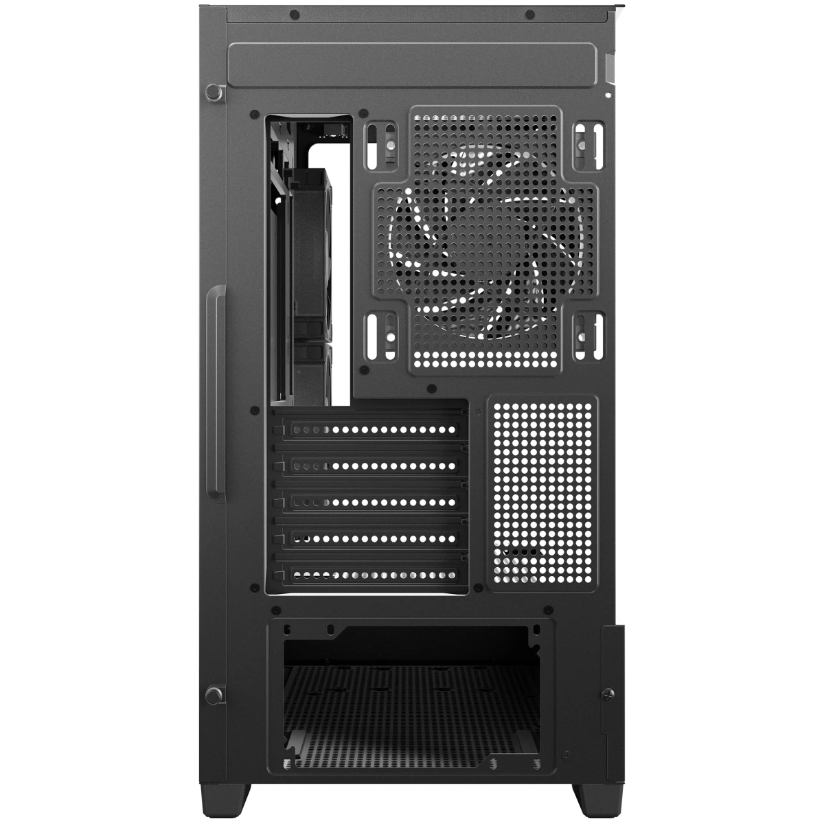 DeepCool CG380 3F Panoramic ATX Mid-Tower Case 3x Pre Installed ARGB Fans , Support Back Connectors & Up to 360mm +240mm Radiators, Front 2x USB3.0 1x USB C , Black - Copy DeepCool CG380 3F Panoramic ATX Mid-Tower Case 3x Pre Installed ARGB Fans , Support Back Connectors & Up to 360mm +240mm Radiators, Front 2x USB3.0 1x USB C , Black - Copy