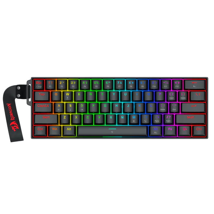 REDRAGON FIZZ K617M HE (Magnetic Hall Effect Keyboard) 8k Hz Polling Rate - Black