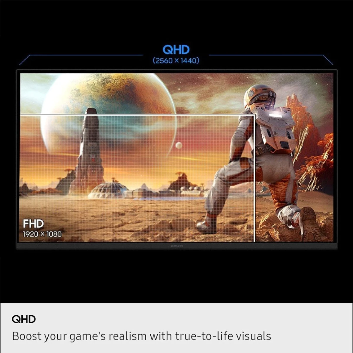 Samsung 27” Odyssey G5 G50F QHD 2K 180Hz Refresh Rate, Fast IPS Panel, HDR10, NVIDIA G-Sync Compatible, 1ms Response Time (GtG), AMD FreeSync™, Adjustable Stand Samsung 27” Odyssey G5 G50F QHD 2K 180Hz Refresh Rate, Fast IPS Panel, HDR10, NVIDIA G-Sync Compatible, 1ms Response Time (GtG), AMD FreeSync™, Adjustable Stand