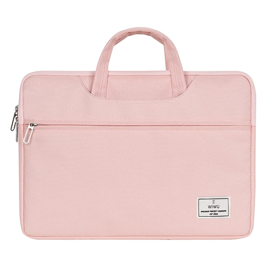 WiWU ViVI 14.0 Laptop Handbag Waterproof Simple Laptop bag for macbook / Laptop - Pink