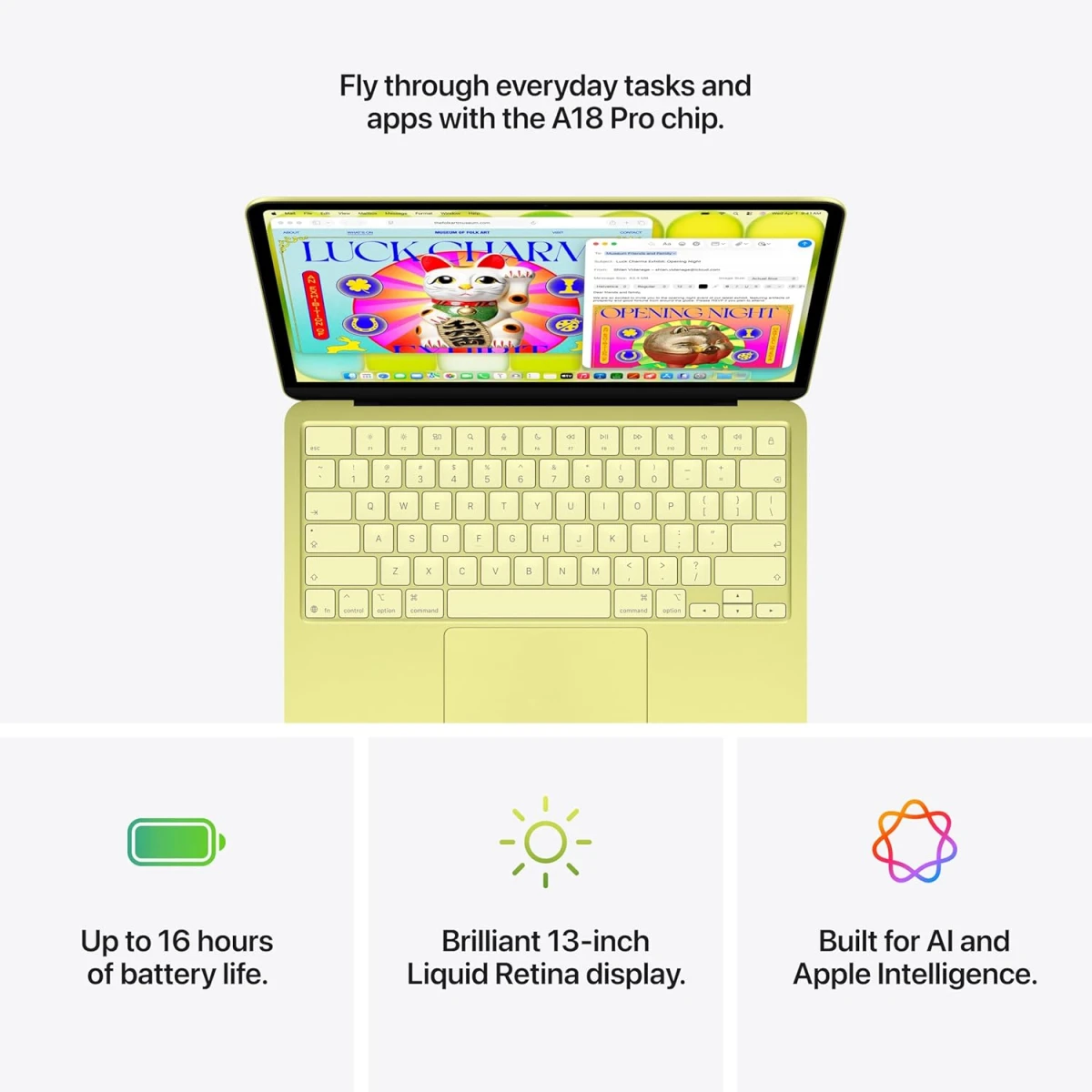 Apple MacBook NEO 13 (2026) Apple A18 Pro (256GB/8GB) 6‑Core CPU & 5‑Core GPU / 2.4K IPS screen - Silver Apple MacBook NEO 13 (2026) Apple A18 Pro (256GB/8GB) 6‑Core CPU & 5‑Core GPU / 2.4K IPS screen - Silver