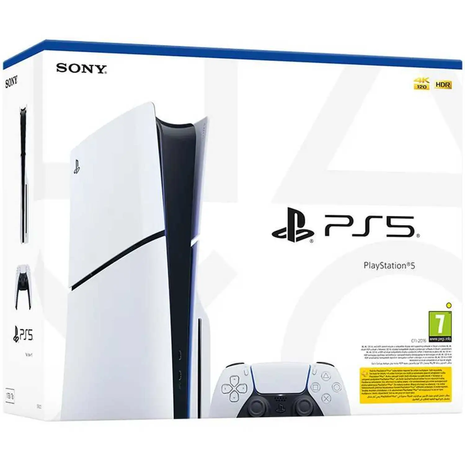 Sony PlayStation 5 Slim Disc Console White – Middle East Version