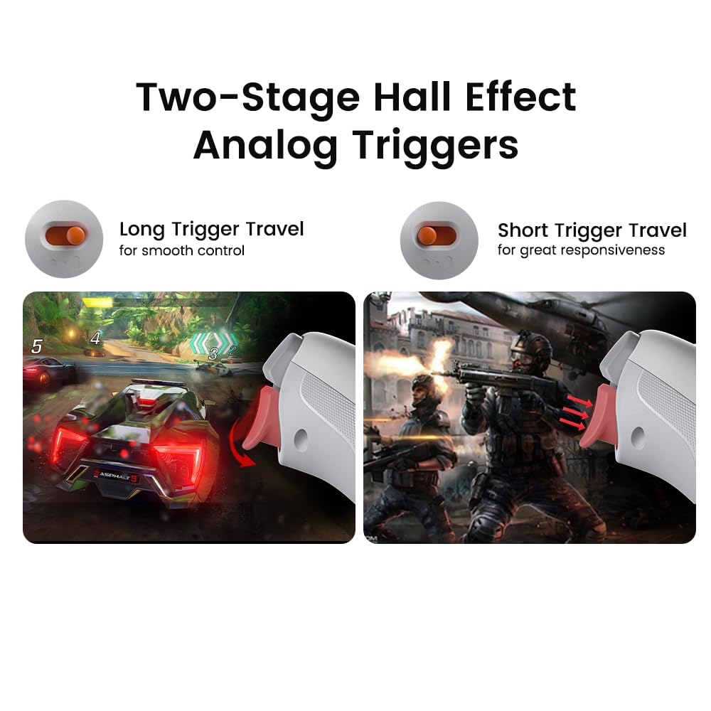 GameSir Nova Lite 2 Wireless PC Controller with Hall Effect Joysticks & Triggers, 2.4G & Wired 1000Hz Polling Rate, Remappable Buttons GameSir Nova Lite 2 Wireless PC Controller with Hall Effect Joysticks & Triggers, 2.4G & Wired 1000Hz Polling Rate, Remappable Buttons