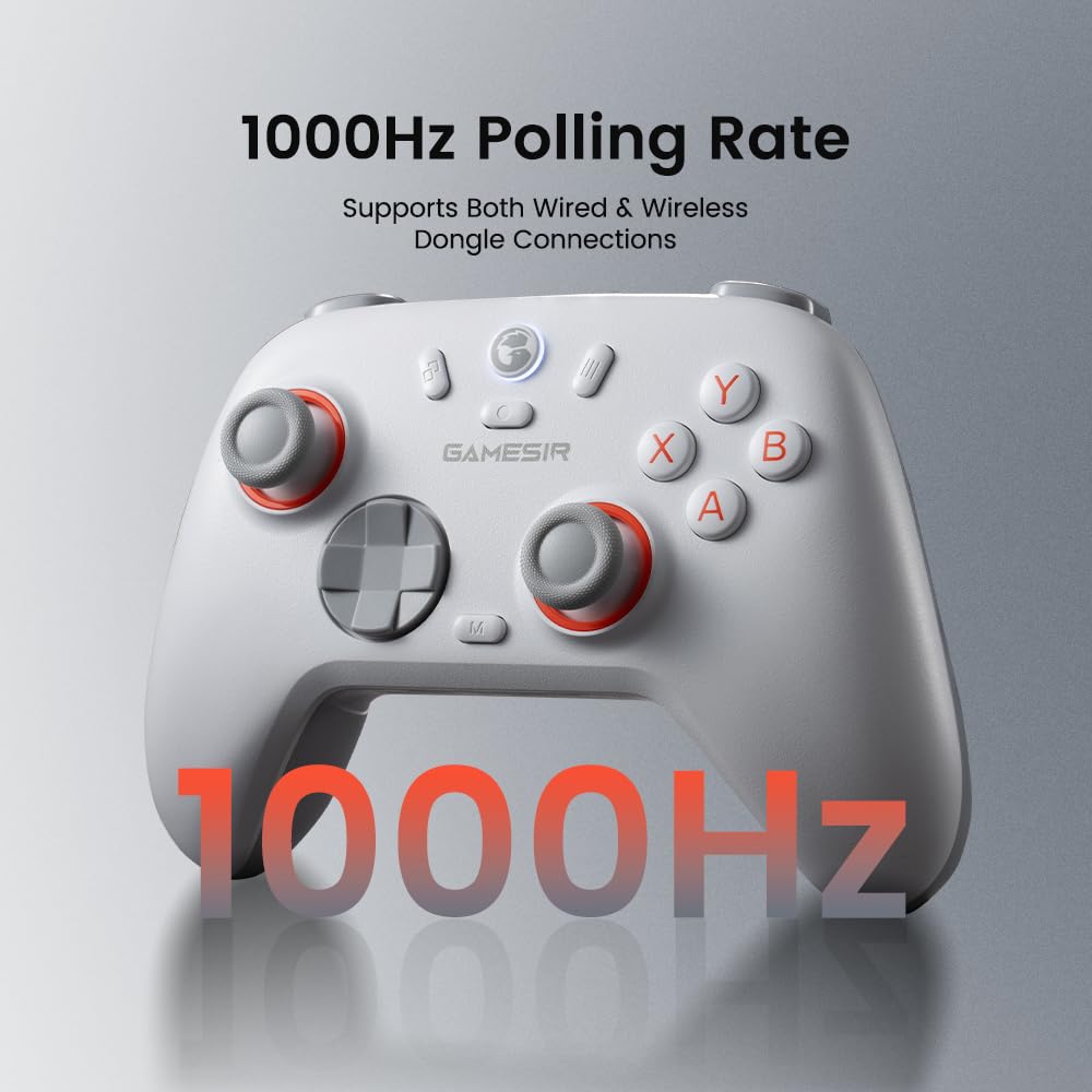 GameSir Nova Lite 2 Wireless PC Controller with Hall Effect Joysticks & Triggers, 2.4G & Wired 1000Hz Polling Rate, Remappable Buttons GameSir Nova Lite 2 Wireless PC Controller with Hall Effect Joysticks & Triggers, 2.4G & Wired 1000Hz Polling Rate, Remappable Buttons