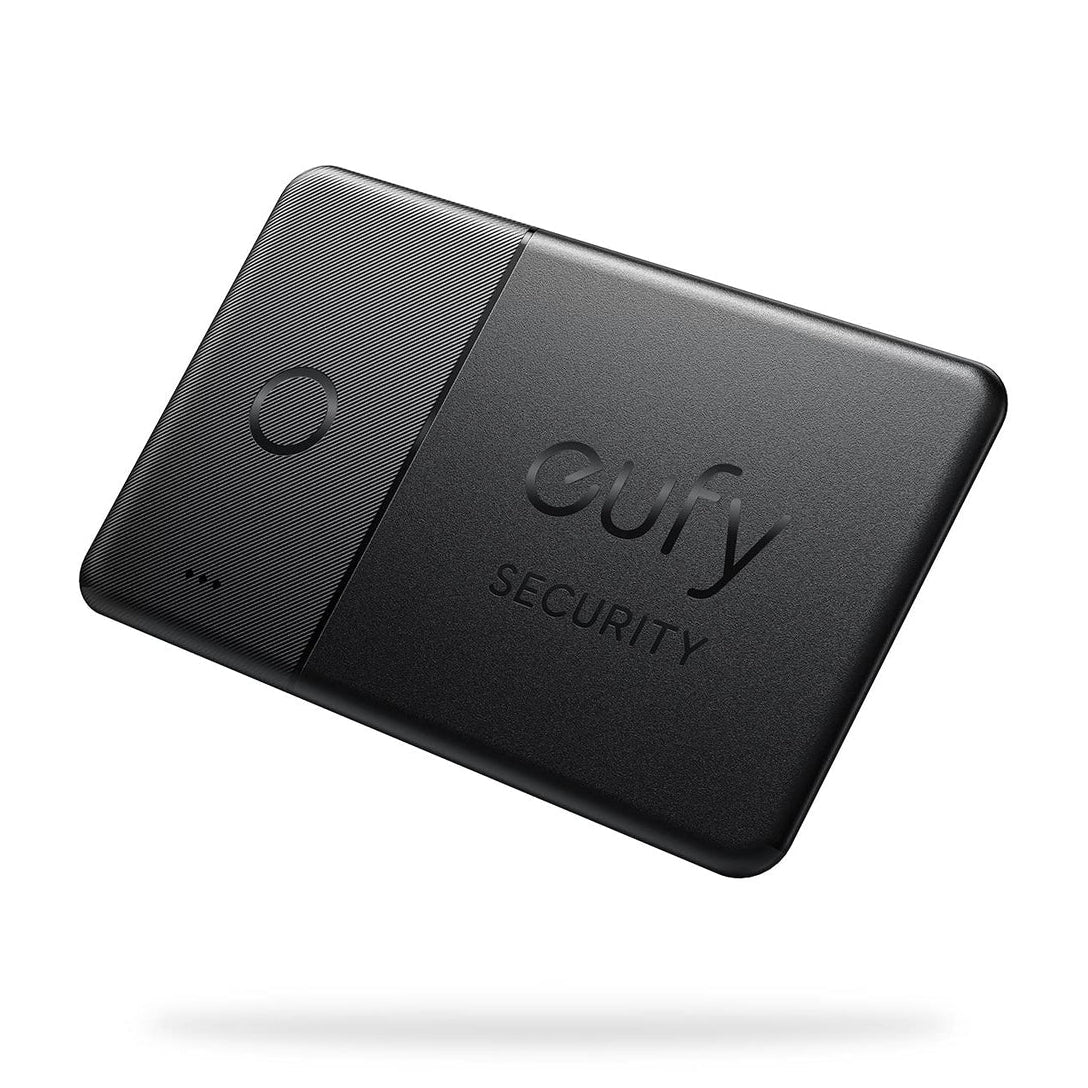 eufy Security SmartTrack Card E30 (Black, 1-Pack), Works with Apple Find My (iOS Only), Wallet TrackerWorks with Apple Find MyFree to Use, Free From Worry
