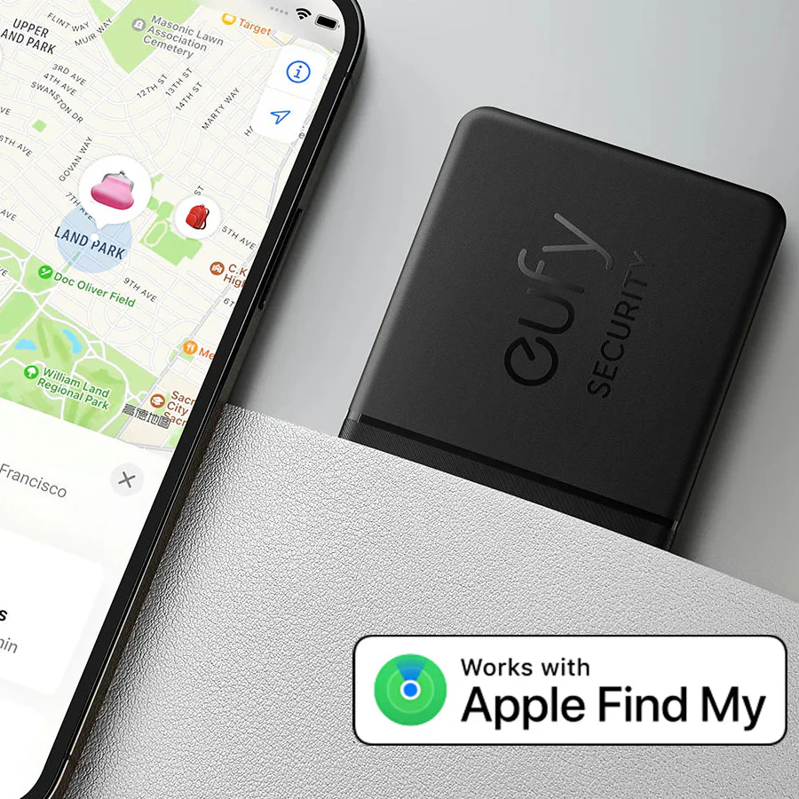 eufy Security SmartTrack Card E30 (Black, 1-Pack), Works with Apple Find My (iOS Only), Wallet TrackerWorks with Apple Find MyFree to Use, Free From Worry eufy Security SmartTrack Card E30 (Black, 1-Pack), Works with Apple Find My (iOS Only), Wallet TrackerWorks with Apple Find MyFree to Use, Free From Worry