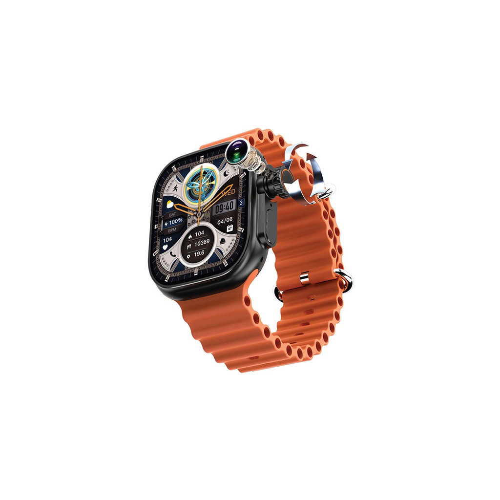 Green Lion 4G Ultra Smart Watch – AMOLED, SIM, CAMERA, FACE ID