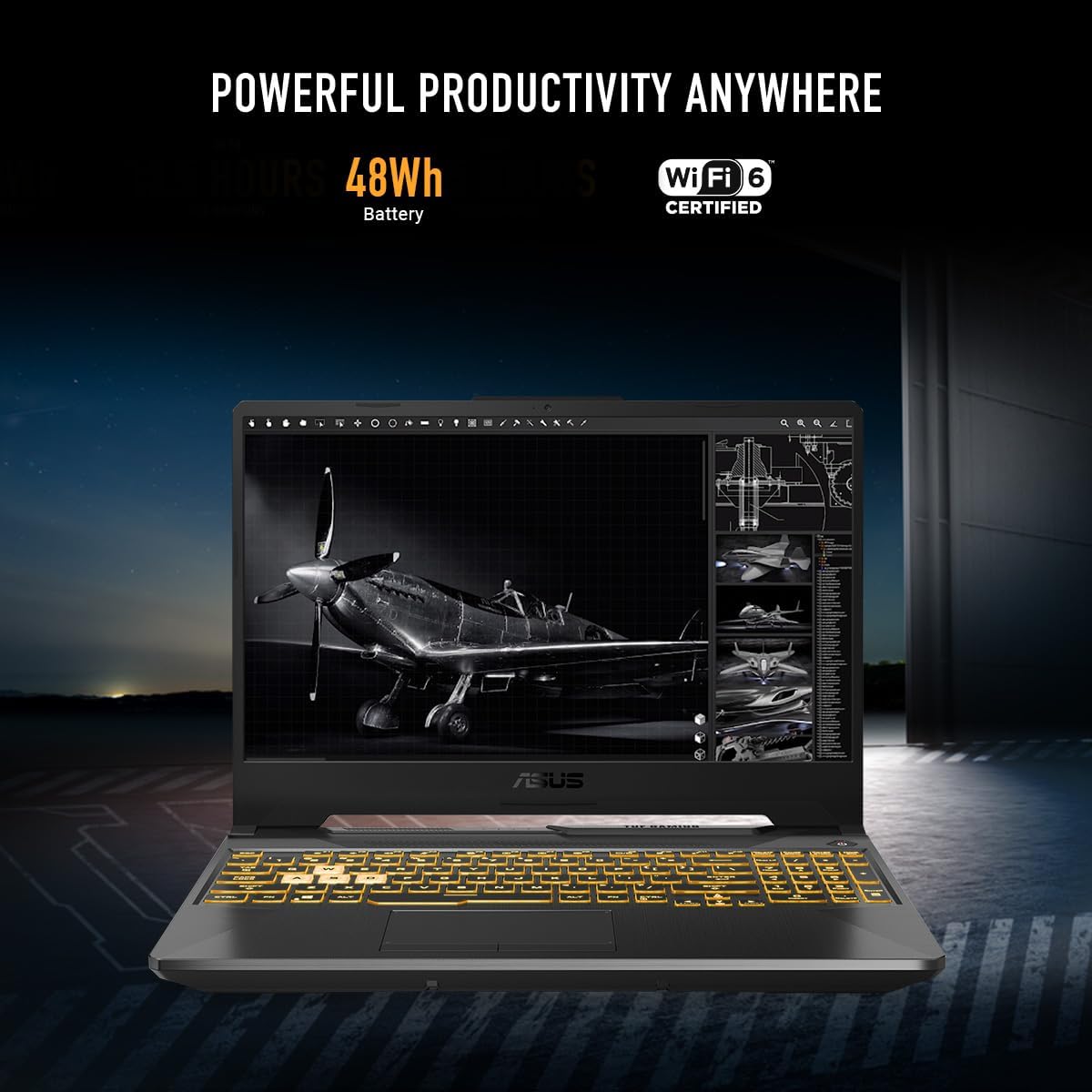 ASUS TUF Gaming A15 (2025) AMD Ryzen™ 7 170 8-Cores / Nvidia RTX 3050 4GB & IPS 144Hz Display - Graphite Black ASUS TUF Gaming A15 (2025) AMD Ryzen™ 7 170 8-Cores / Nvidia RTX 3050 4GB & IPS 144Hz Display - Graphite Black