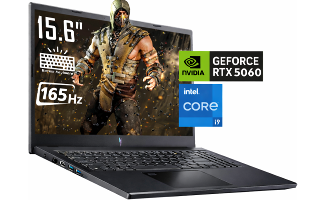 Acer Nitro V 15 (2025) ANV15-52-95ND 13Gen Intel Core i9 14-Cores w/ Nvidia RTX 5060 8GB DDR7 & IPS 165 Hz Display - Black Acer Nitro V 15 (2025) ANV15-52-95ND 13Gen Intel Core i9 14-Cores w/ Nvidia RTX 5060 8GB DDR7 & IPS 165 Hz Display - Black