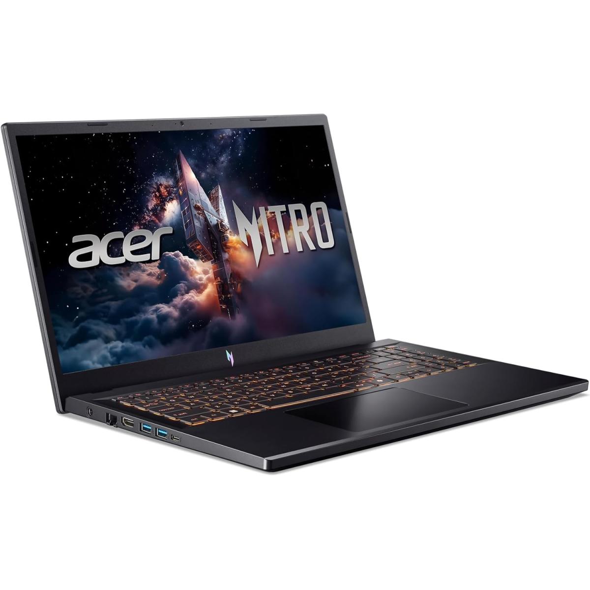 Acer Nitro V 15 (2025) ANV15-52-95ND 13Gen Intel Core i9 14-Cores w/ Nvidia RTX 5060 8GB DDR7 & IPS 165 Hz Display - Black
