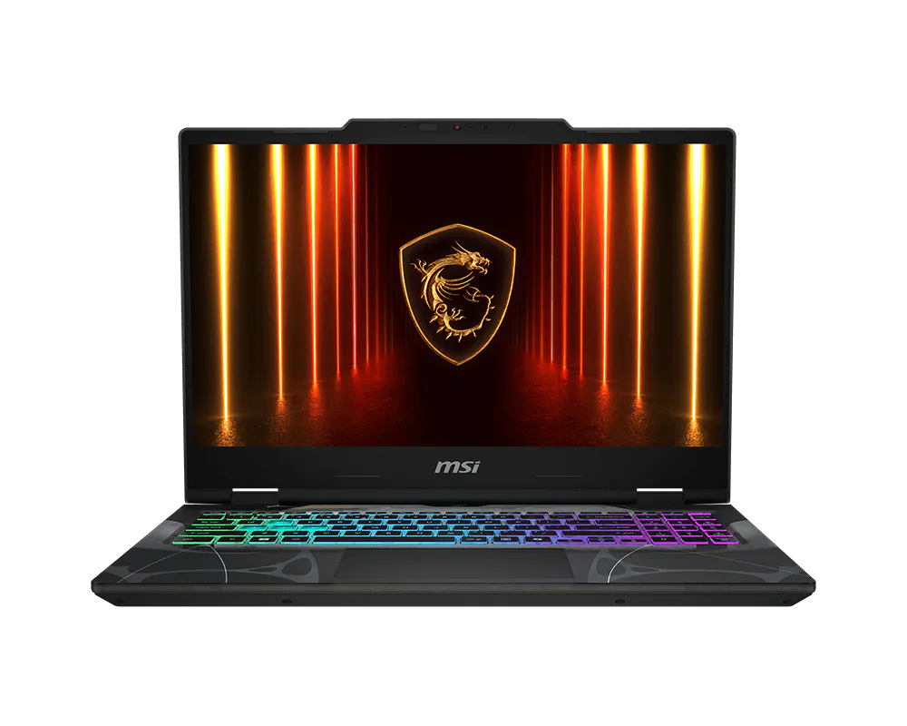MSI Cyborg 15 (2025) B2RWFKG NEW Intel Core 7 240H / Nvidia RTX 5060 8GB DDR7 & IPS 144Hz Display - Translucent Black