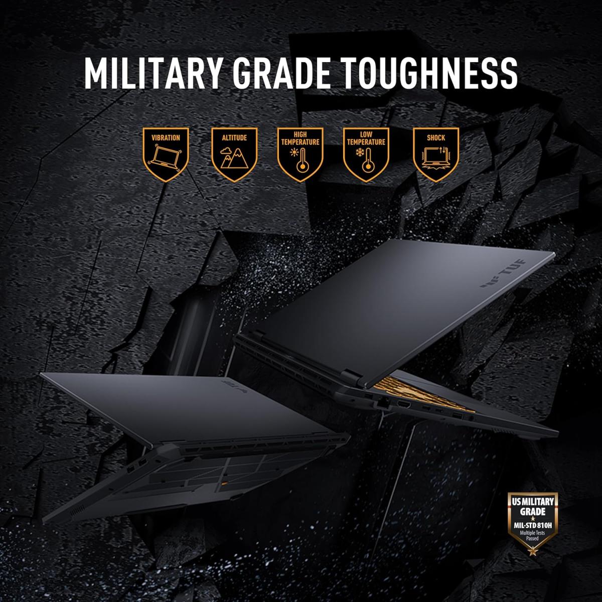 ASUS TUF Gaming F16 (2025) FX608JHR 14Gen Intel Core i7 14650HX 16-Cores w/ Nvidia RTX 5050 8GB DDR7 & IPS 165Hz Display - Gray ASUS TUF Gaming F16 (2025) FX608JHR 14Gen Intel Core i7 14650HX 16-Cores w/ Nvidia RTX 5050 8GB DDR7 & IPS 165Hz Display - Gray