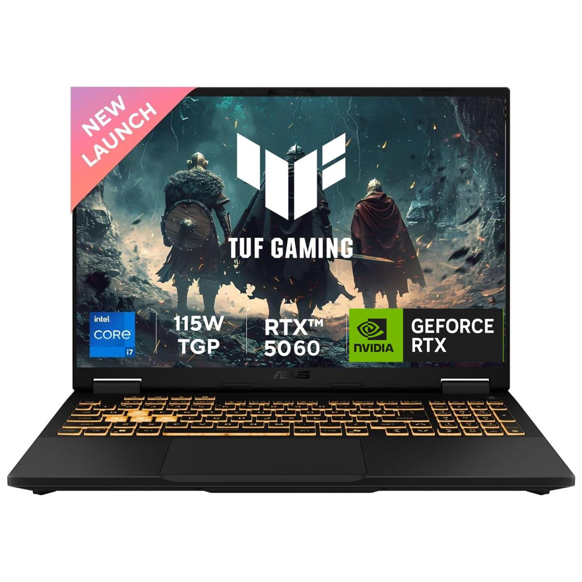 ASUS TUF Gaming F16 FX608JMR 14Gen Intel Core i7 14650HX 16-Cores w/ Nvidia RTX 5060 8GB DDR7 & IPS 165Hz Display - Jaeger Gray