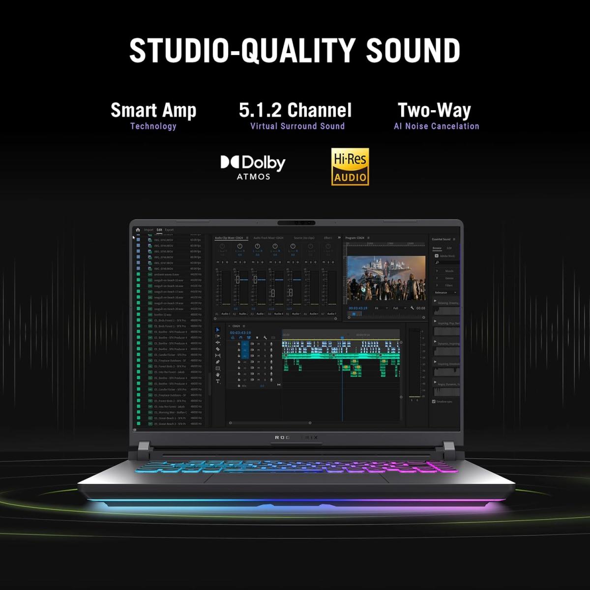 ASUS ROG Strix G16 14Gen Intel Core i7 14650HX 16-Cores / Nvidia RTX 5050 8GB DDR7 & IPS 165Hz Display - Eclipse Gray ASUS ROG Strix G16 14Gen Intel Core i7 14650HX 16-Cores / Nvidia RTX 5050 8GB DDR7 & IPS 165Hz Display - Eclipse Gray