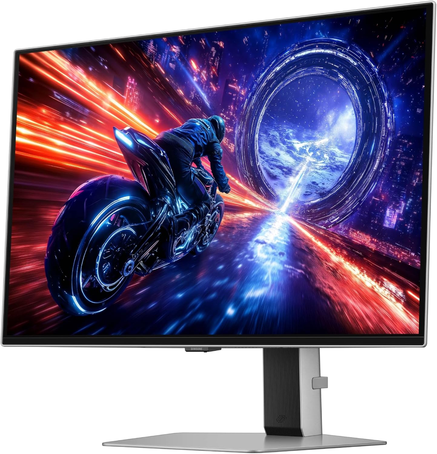 Samsung 27” Odyssey OLED G6 (G60SF) QHD QD-OLED Gaming Monitor | 500Hz Refresh Rate, 0.03ms (GtG) Response Time, G-Sync Compatible Samsung 27” Odyssey OLED G6 (G60SF) QHD QD-OLED Gaming Monitor | 500Hz Refresh Rate, 0.03ms (GtG) Response Time, G-Sync Compatible