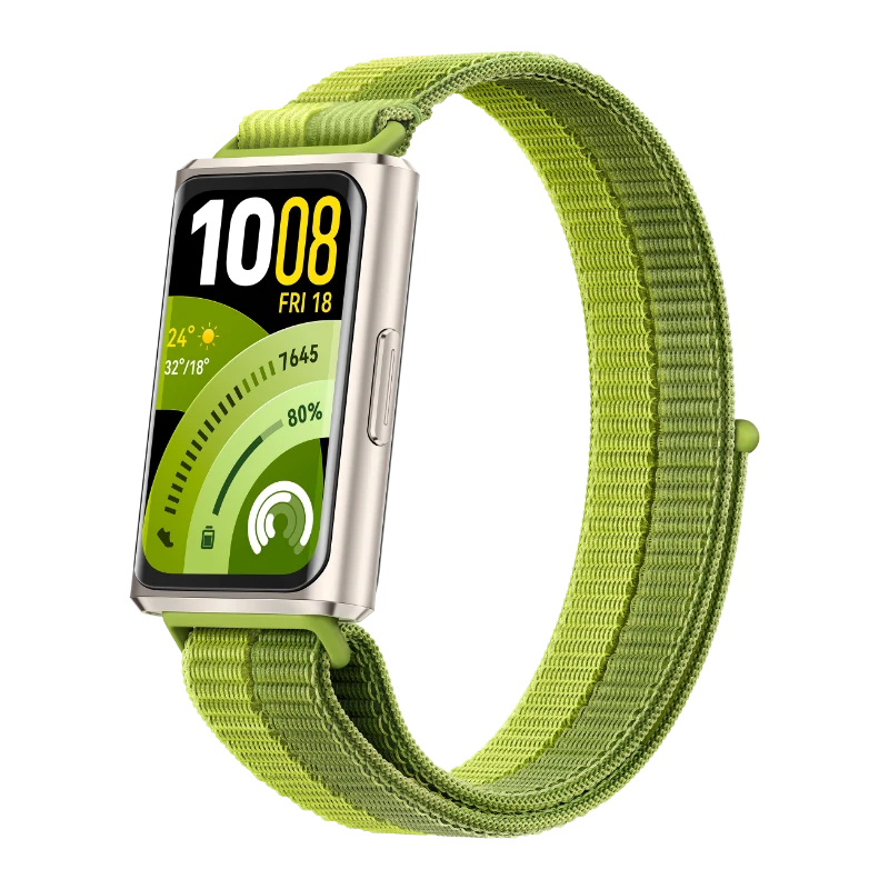 HUAWEI Band 11 PRO Smart Watch, AMOLED Display, Smart Watch, Up to 14 Days Battery, 50m Water Resistance, Precision Fitness & Health Tracker, Android&iOS compatible, Green
