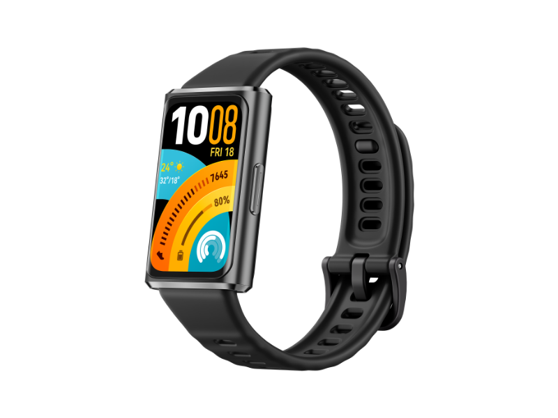 HUAWEI Band 11 PRO Smart Watch, AMOLED Display, Smart Watch, Up to 14 Days Battery, 50m Water Resistance, Precision Fitness & Health Tracker, Android&iOS compatible, - Black