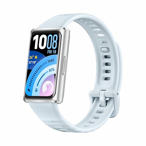 HUAWEI Band 11 PRO Smart Watch, AMOLED Display, Smart Watch, Up to 14 Days Battery, 50m Water Resistance, Precision Fitness & Health Tracker, Android&iOS compatible, - Blue