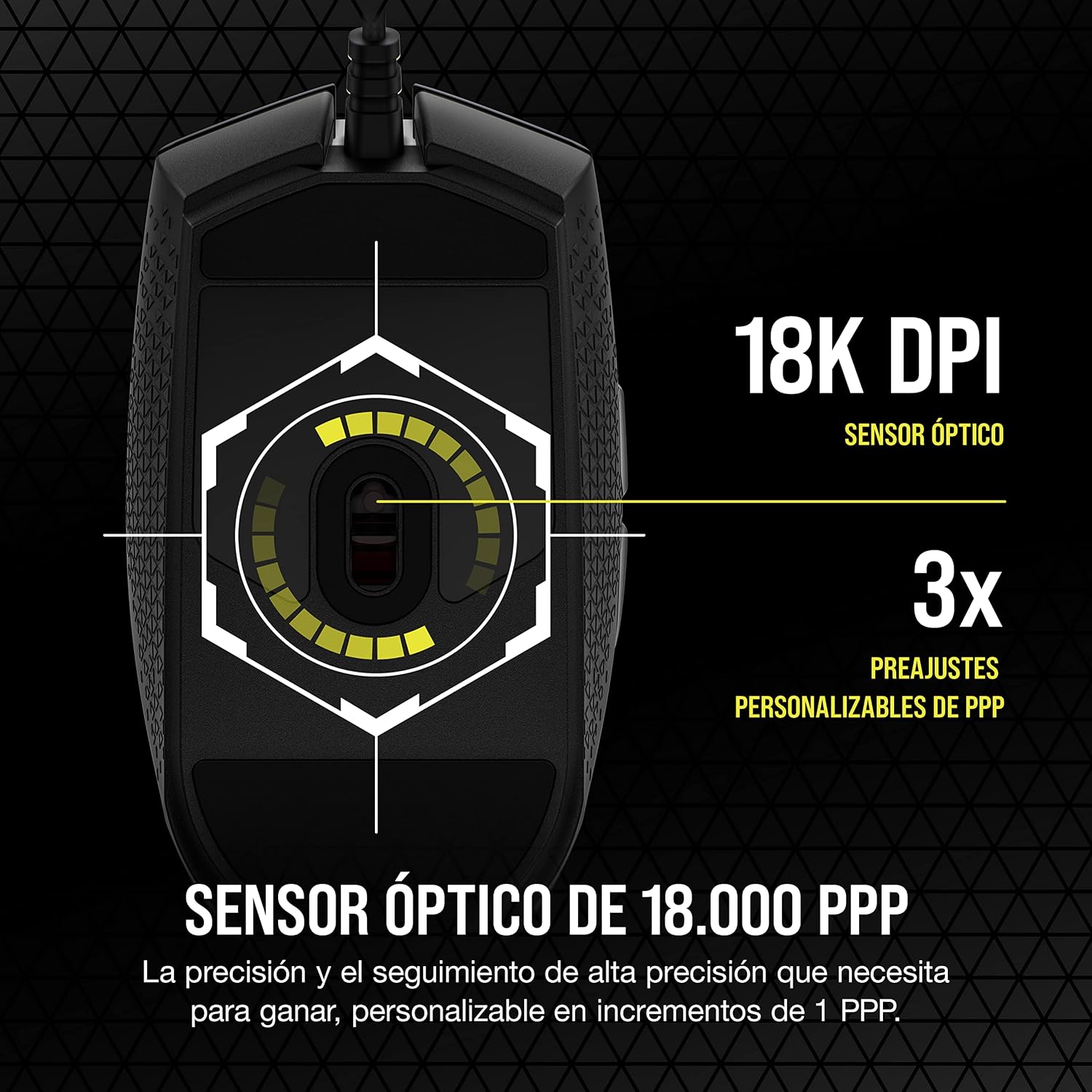 Corsair KATAR PRO XT Wired Ultra-Light FPS Gaming Mouse – 18,000 DPI – Symmetric Shape – Quickstrike Buttons – iCUE CompatibleULTRA-LIGHT & AMAZINGLY AGILEGAME-WINNING PRECISION18k DPI OPTICAL SENSORMM350 PRO Cloth Gaming Mouse Pad, Extended XL Corsair KATAR PRO XT Wired Ultra-Light FPS Gaming Mouse – 18,000 DPI – Symmetric Shape – Quickstrike Buttons – iCUE CompatibleULTRA-LIGHT & AMAZINGLY AGILEGAME-WINNING PRECISION18k DPI OPTICAL SENSORMM350 PRO Cloth Gaming Mouse Pad, Extended XL