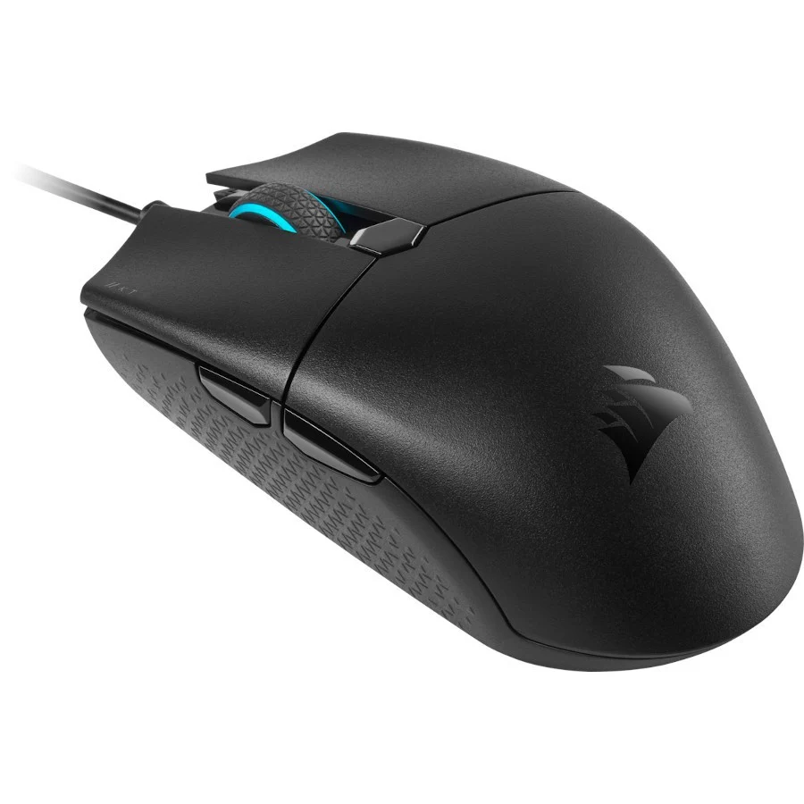 Corsair KATAR PRO XT Wired Ultra-Light FPS Gaming Mouse – 18,000 DPI – Symmetric Shape – Quickstrike Buttons – iCUE CompatibleULTRA-LIGHT & AMAZINGLY AGILEGAME-WINNING PRECISION18k DPI OPTICAL SENSORMM350 PRO Cloth Gaming Mouse Pad, Extended XL