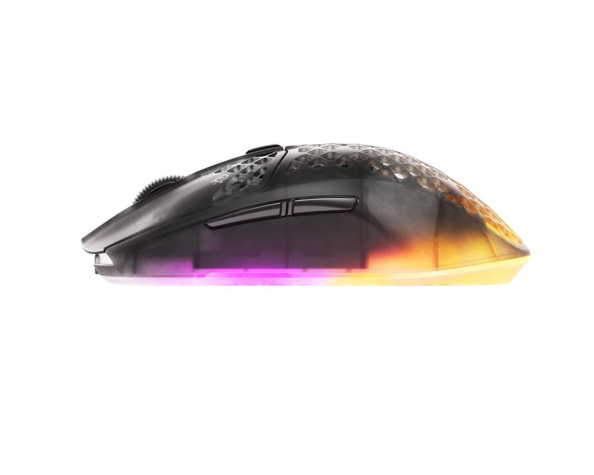 SteelSeries Aerox 3 Wireless Gen 2 - Super-Light 68g Gaming Mouse, 4K Polling, 26K DPI Optical Sensor, 200 Hour Battery, IP54 Water Resistant - SteelSeries Aerox 3 Wireless Gen 2 - Super-Light 68g Gaming Mouse, 4K Polling, 26K DPI Optical Sensor, 200 Hour Battery, IP54 Water Resistant -
