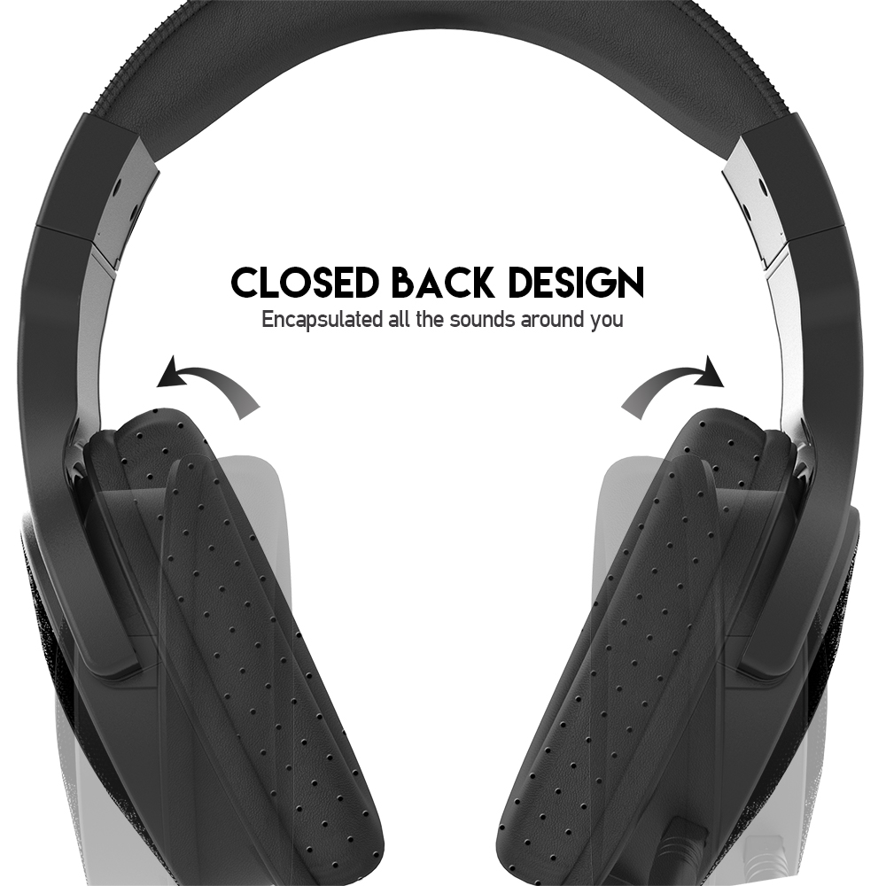 FANTECH Fusion HG22 Virtual 7.1 Surround Gaming Headset