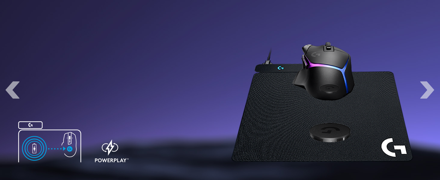 G502 X PLUS and POWERPLAY charging system