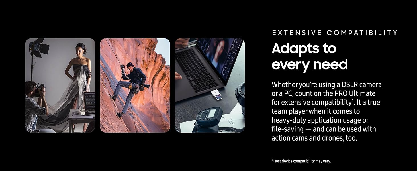 Samsung PRO Ultimate Full Size SDXC Card 64GB 128GB 256GB 512GB
