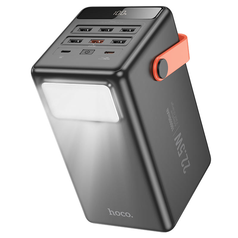 hoco j142 surpass 22 5w pd20w power bank 100000mah flashlight hoco j142 surpass 22 5w pd20w power bank 100000mah flashlight