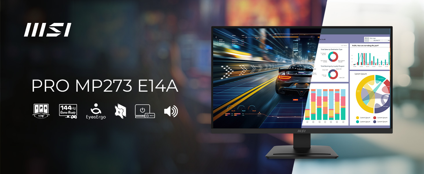 PRO MP273 E14A Productivity Monitor