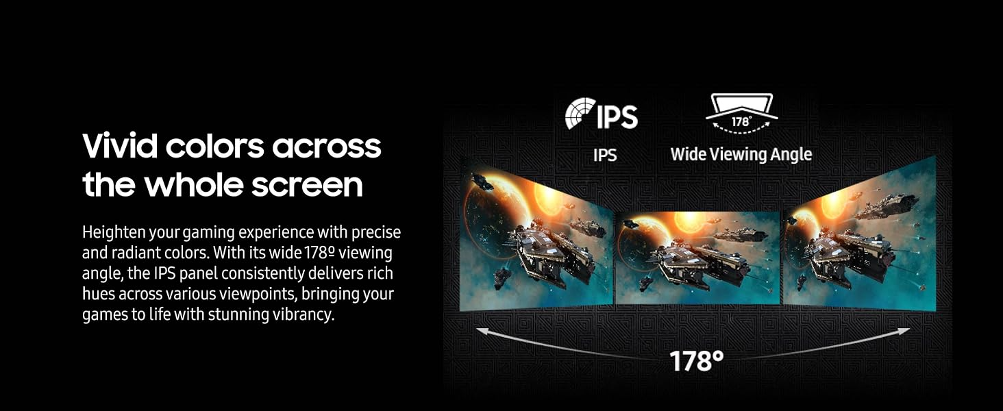 27 inch Odyssey G5 G53F QHD IPS 200Hz Gaming Monitor