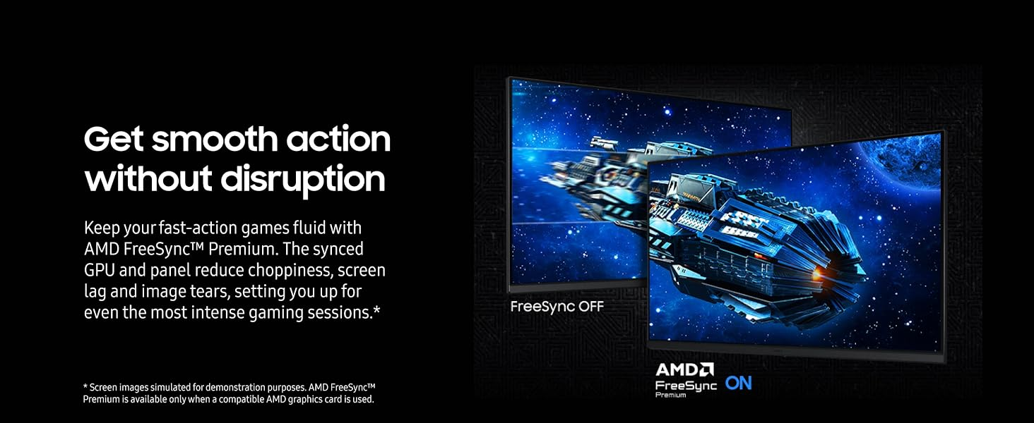 27 inch Odyssey G5 G53F QHD IPS 200Hz Gaming Monitor