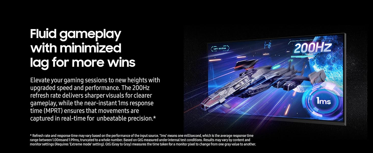 27 inch Odyssey G5 G53F QHD IPS 200Hz Gaming Monitor