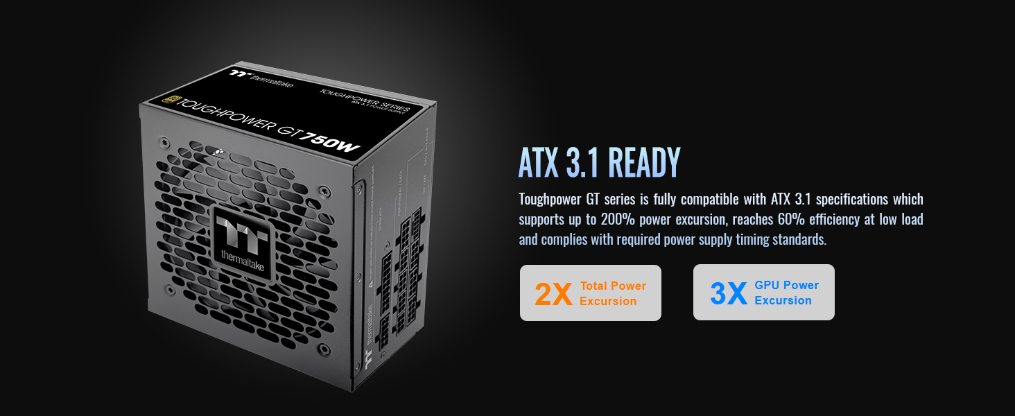 TOUGHPOWER GT 750W ATX 3.1