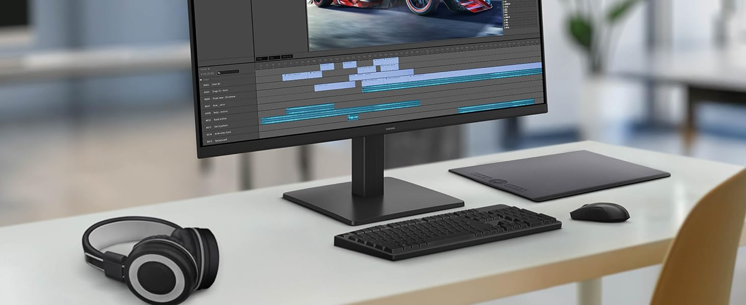 S32GF FHD High Resolution Monitor 120Hz with IPS Panel
