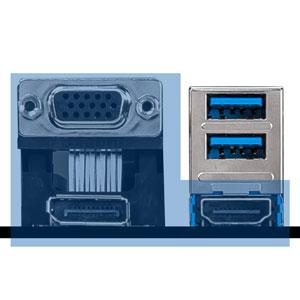 msi pro vdh display output