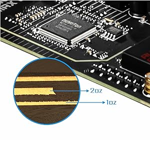 PCB WITH 2OZ THICKENED COPPER