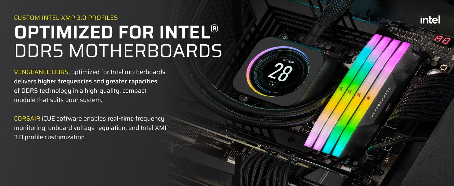 VENGEANCE RGB DDR5 Intel