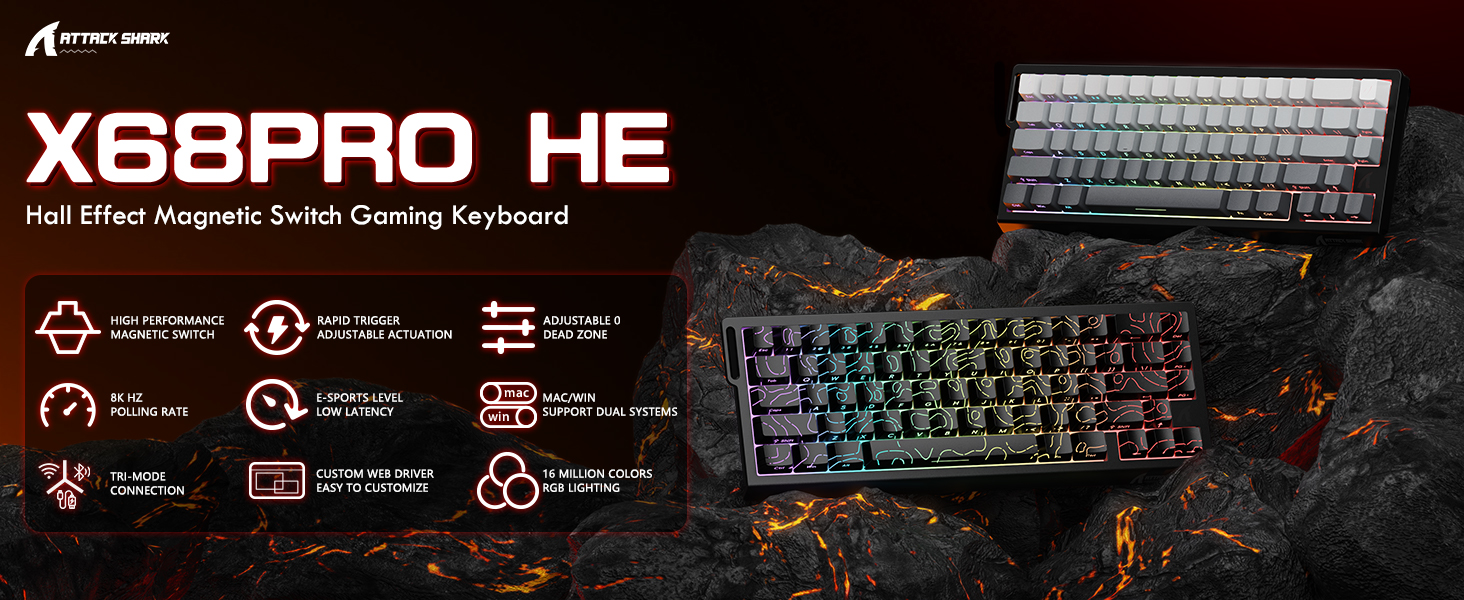 X68PRO HE Keyboard