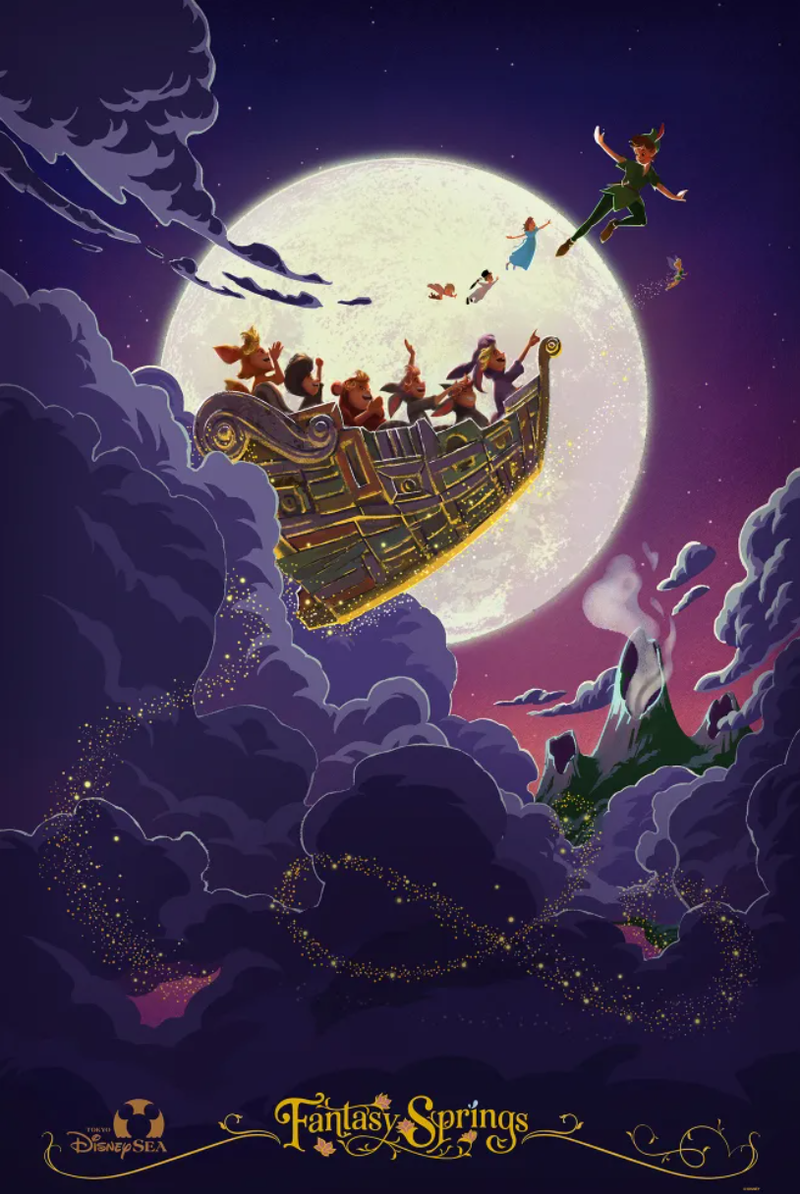 Peter Pan Ride Poster - K2portfolio.com